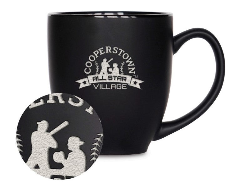 CASV Black Bistro Coffee Mug-15oz