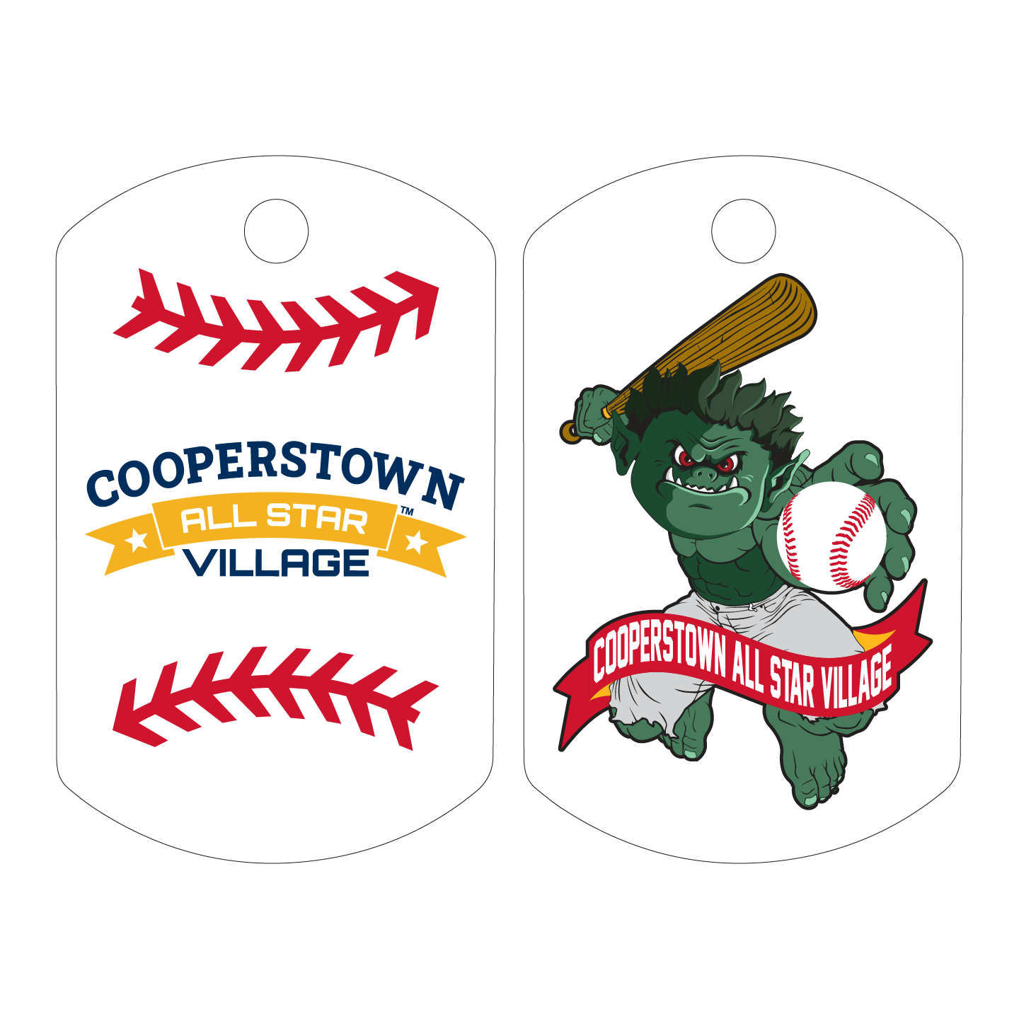 Cooperstown All Star Village Dog Tags