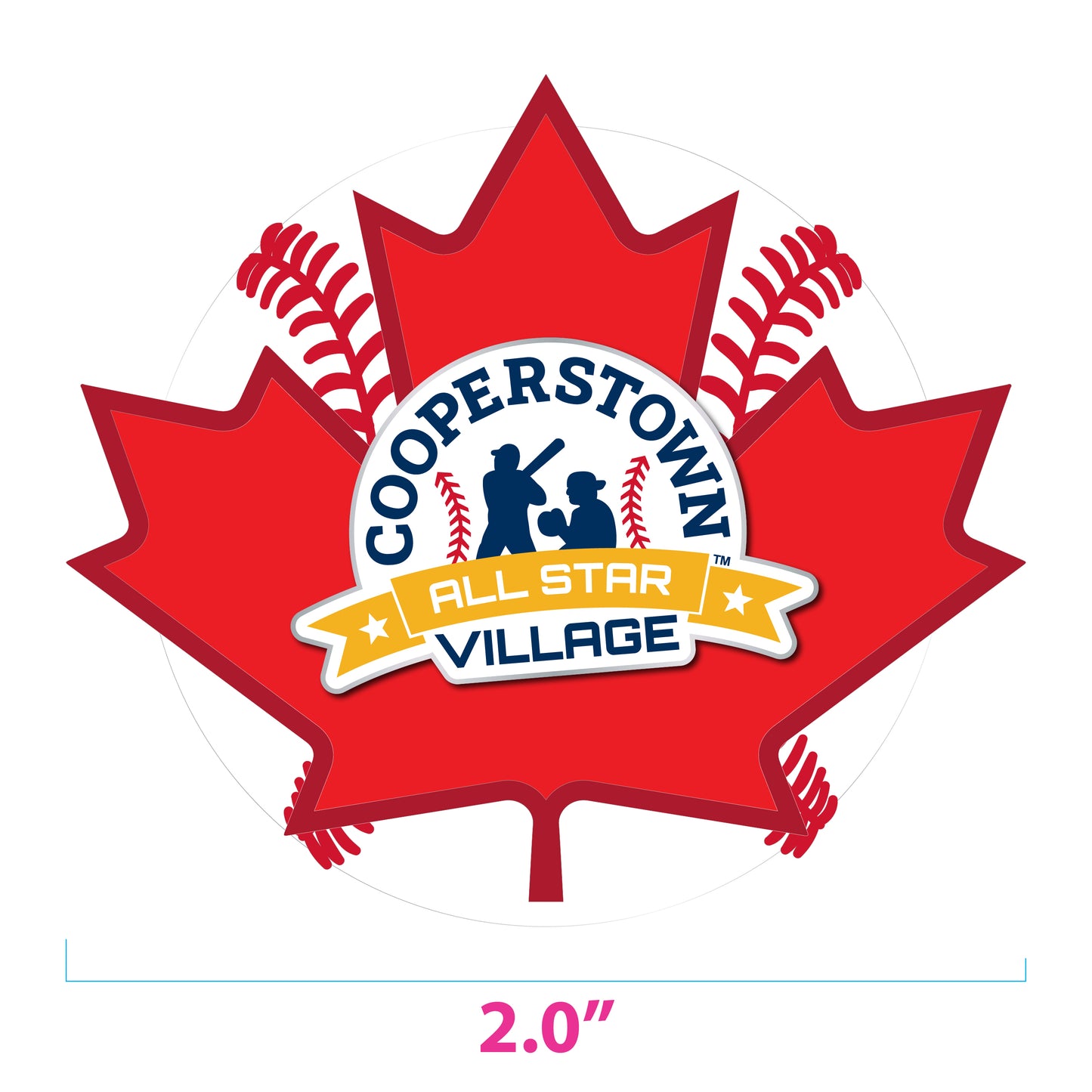 Canada With Spinner Trading Pin