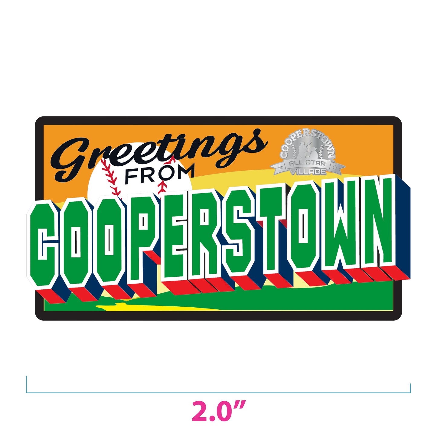 CASV Greetings Trading Pin
