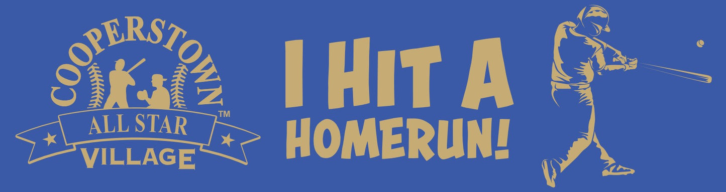 I Hit A Home Run Mini Bat