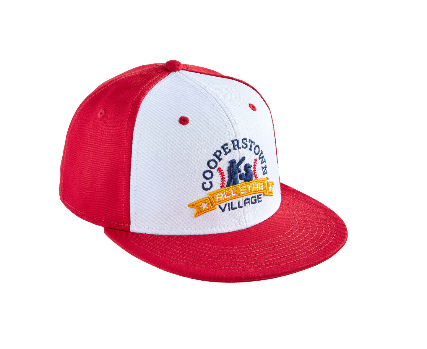 Red Logo Custom Fit Baseball Cap (UPGRADE OPTION)