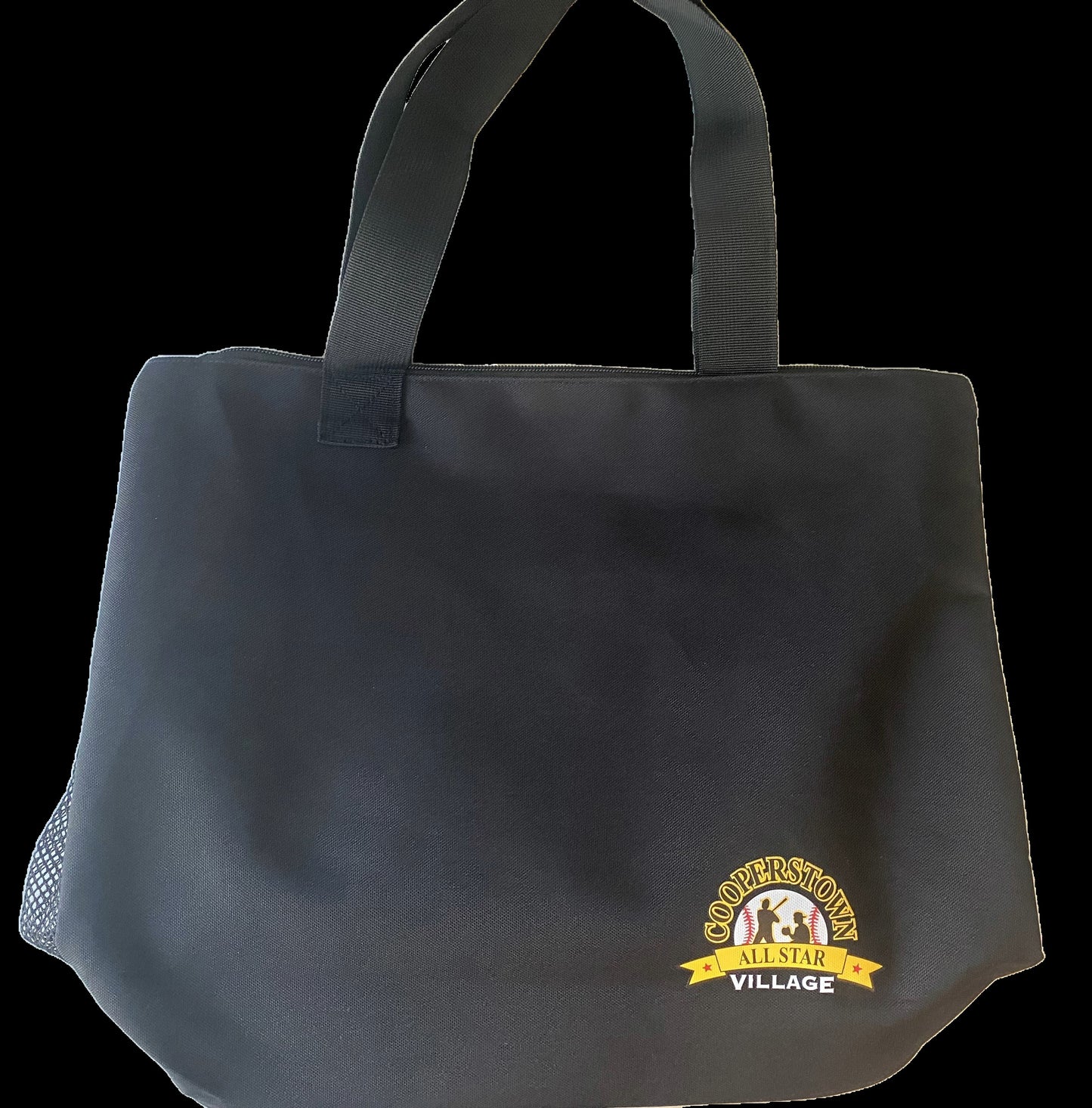 Blue/Black Baseball Canvas Bag