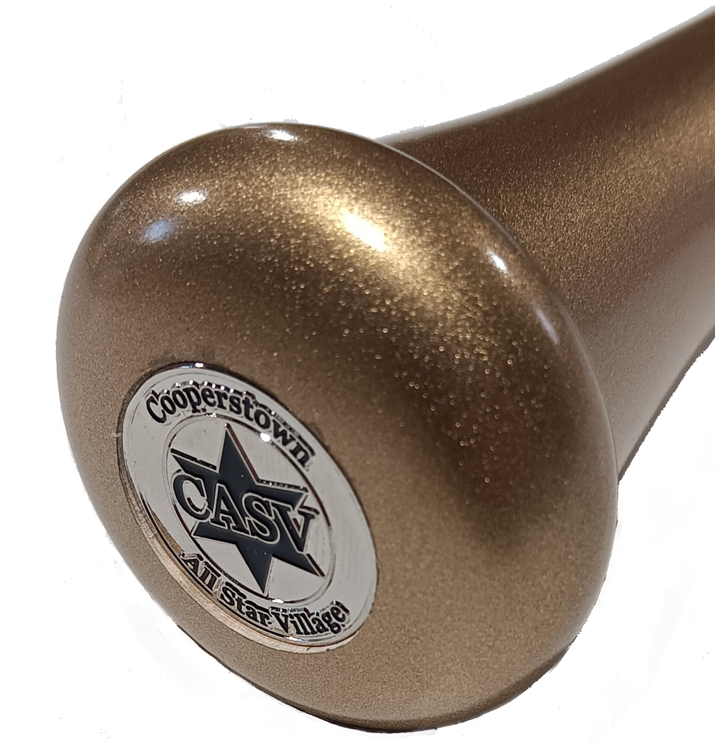 CASV Wood Whiffle Bat & Ball