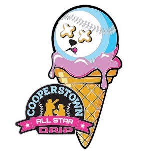 Ice Cream Drip Trading Pin
