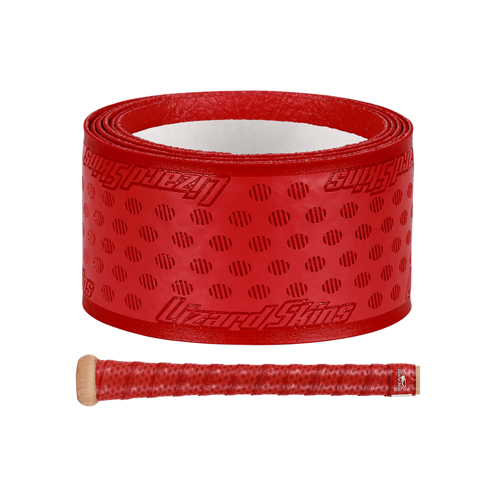 Lizard Skins Grip 0.5mm / Crimson Red Lizard Skins Bat Grips
