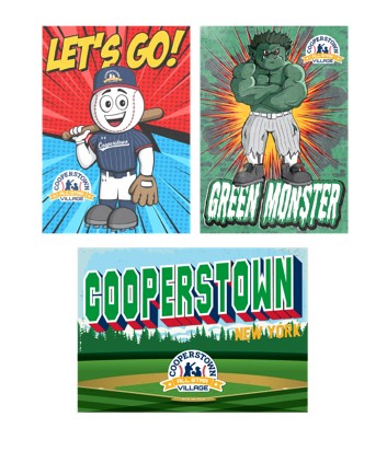 Cooperstown All Star Village Magnets