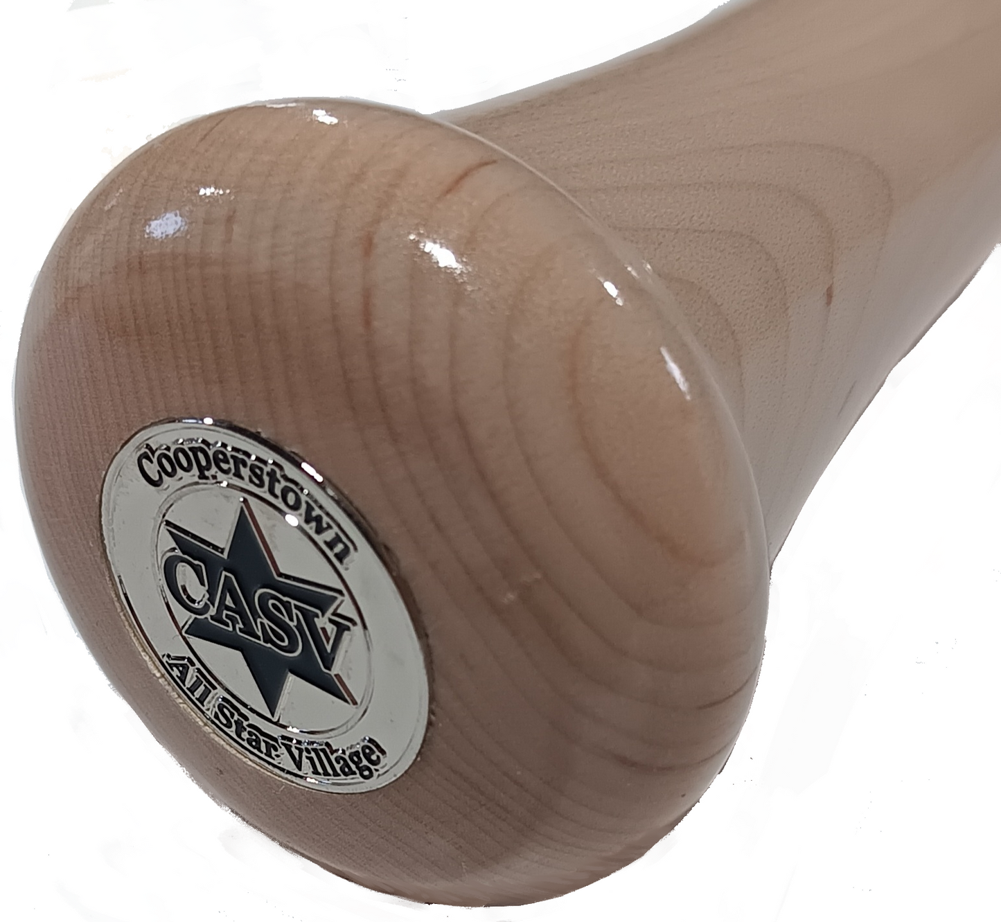 CASV Wood Whiffle Bat & Ball