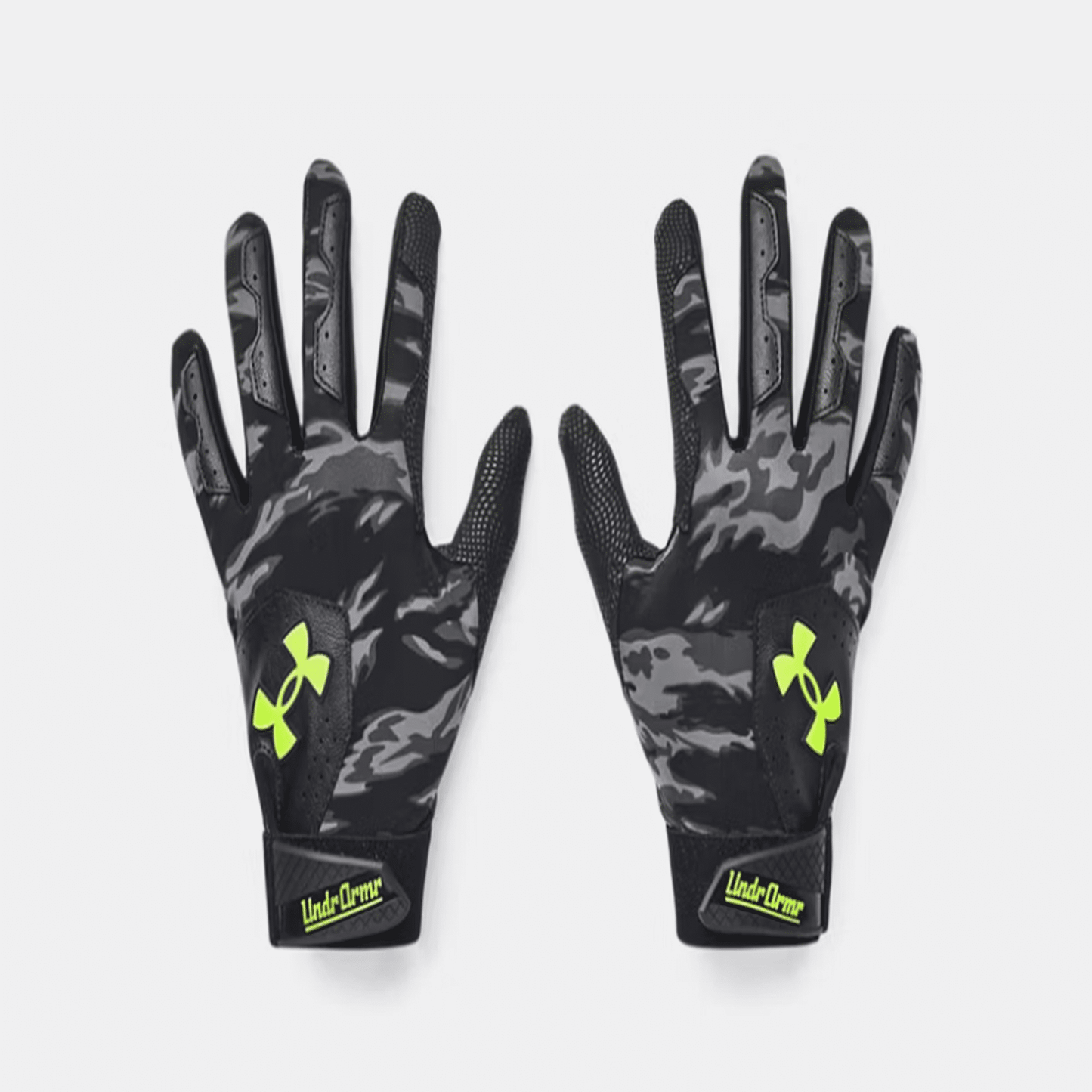 Boys' UA Clean Up Batting Gloves
