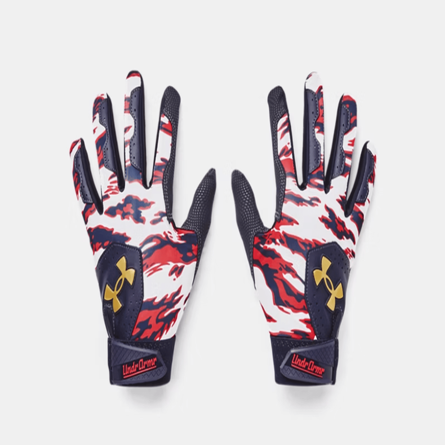 Boys' UA Clean Up Batting Gloves