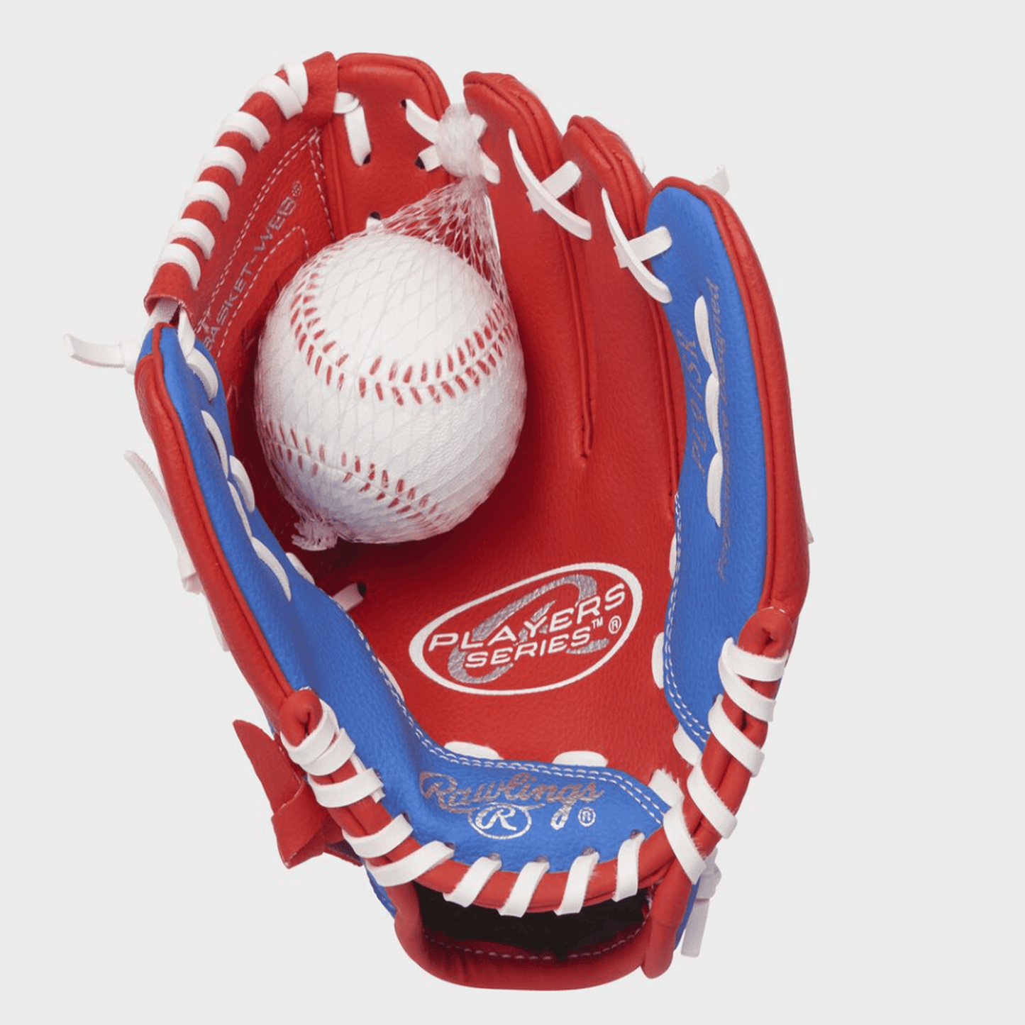 Rawlings Players 9-inch Glove With Ball | Right Hand Throw |