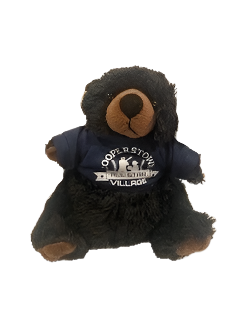 Pot Belly Bear 8" (Navy Shirt)