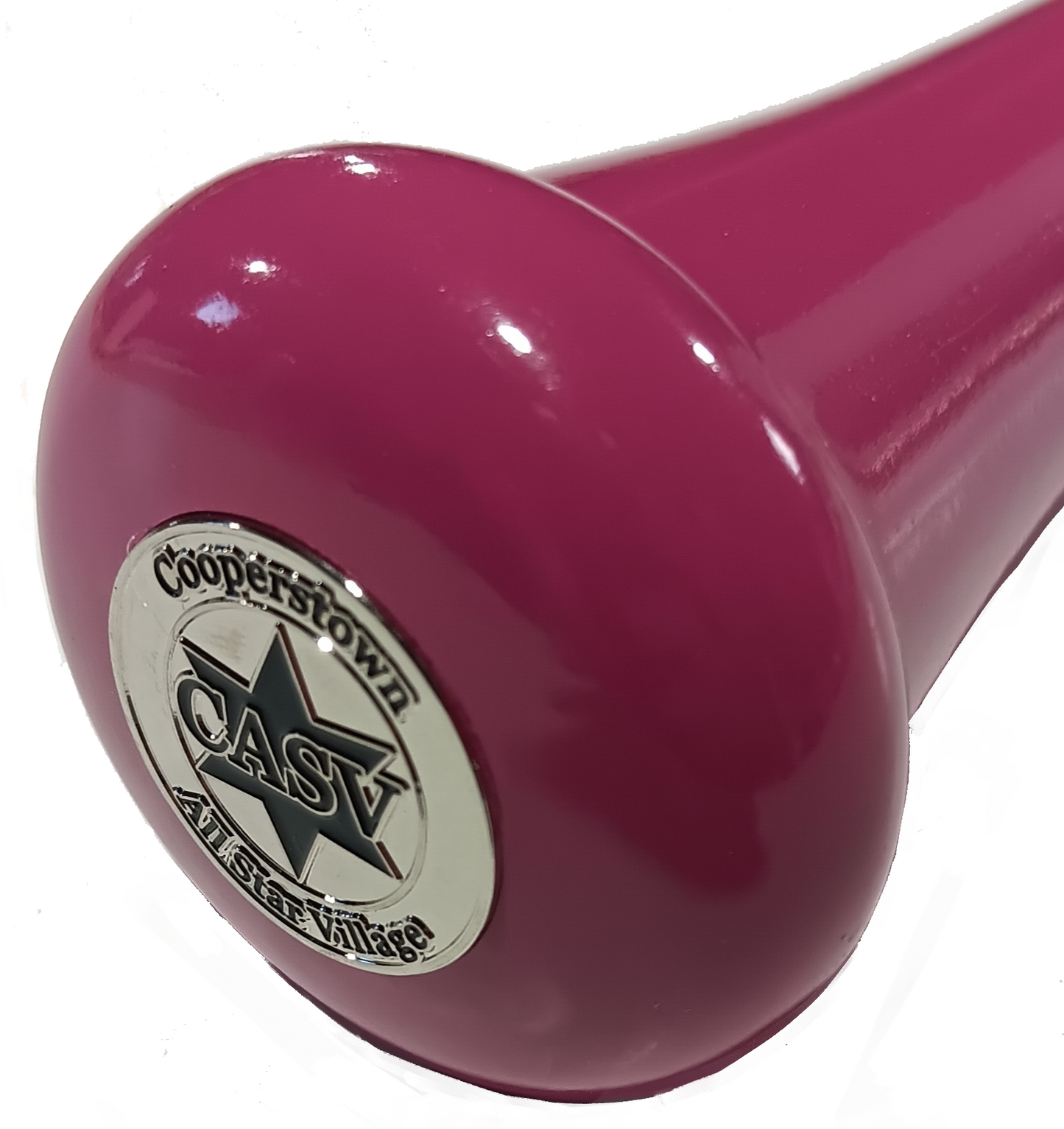 CASV Wood Whiffle Bat & Ball
