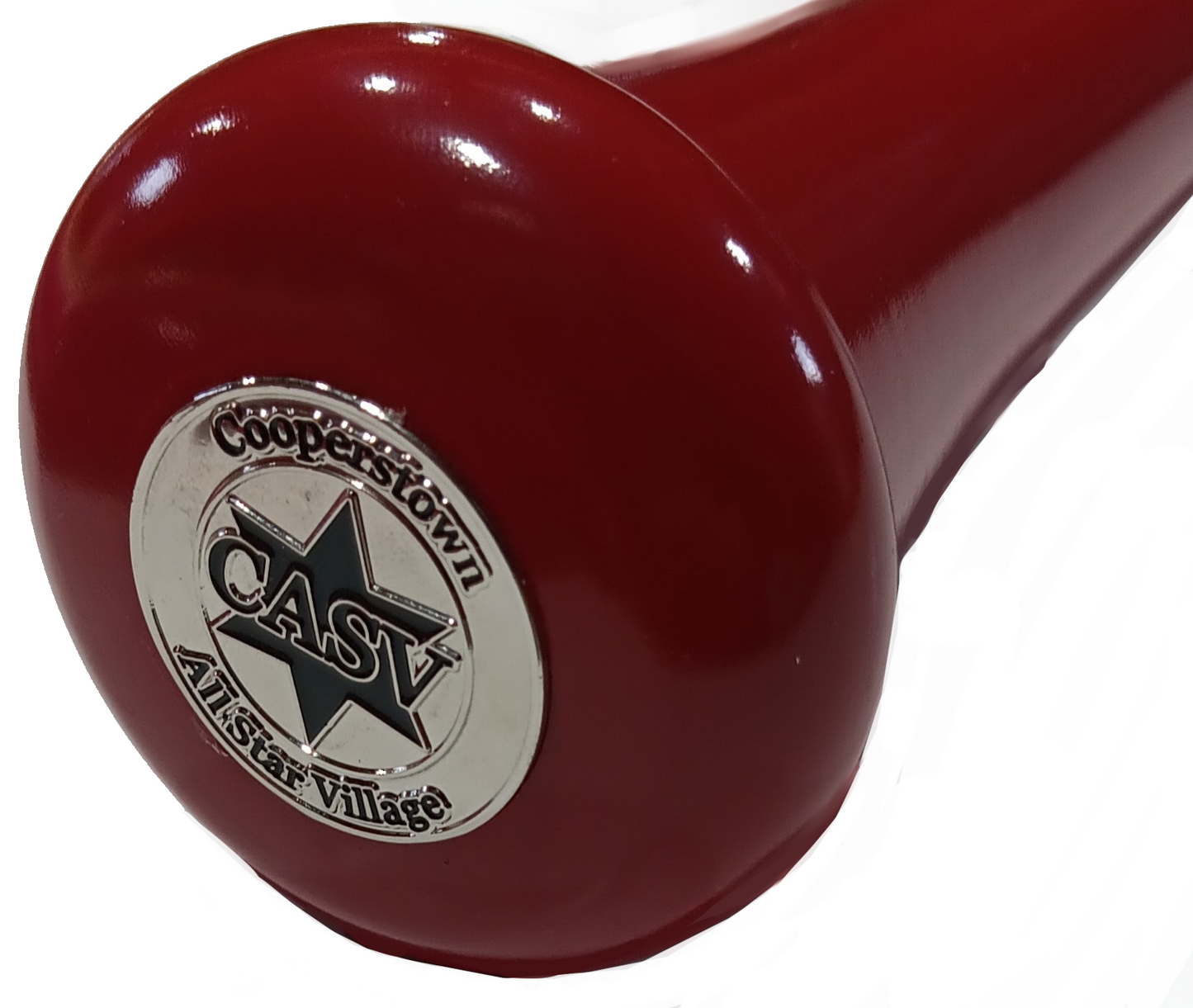CASV Wood Whiffle Bat & Ball