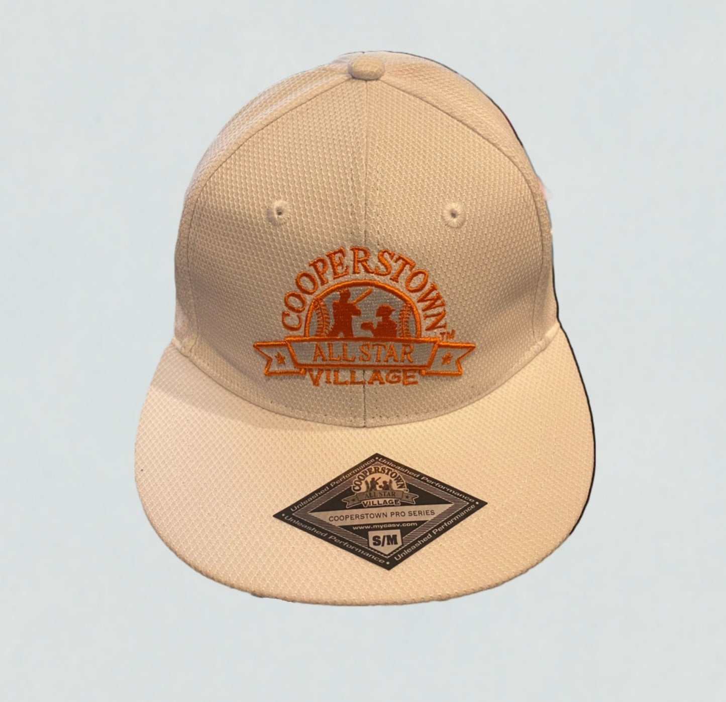 San Francisco Orange/White Custom Fit Baseball Cap