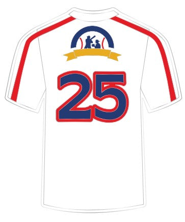 2025 White Jersey Trading Pin