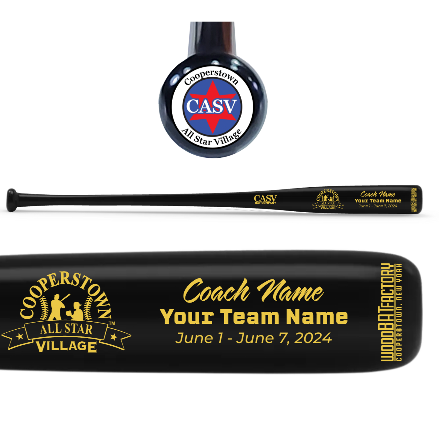 Coach Fungo Trophy Bat