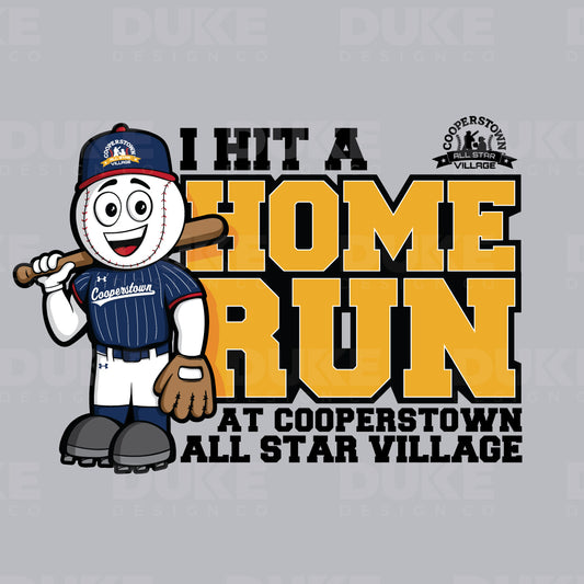 Youth I Hit a Home Run Cooper Tech T-Shirt