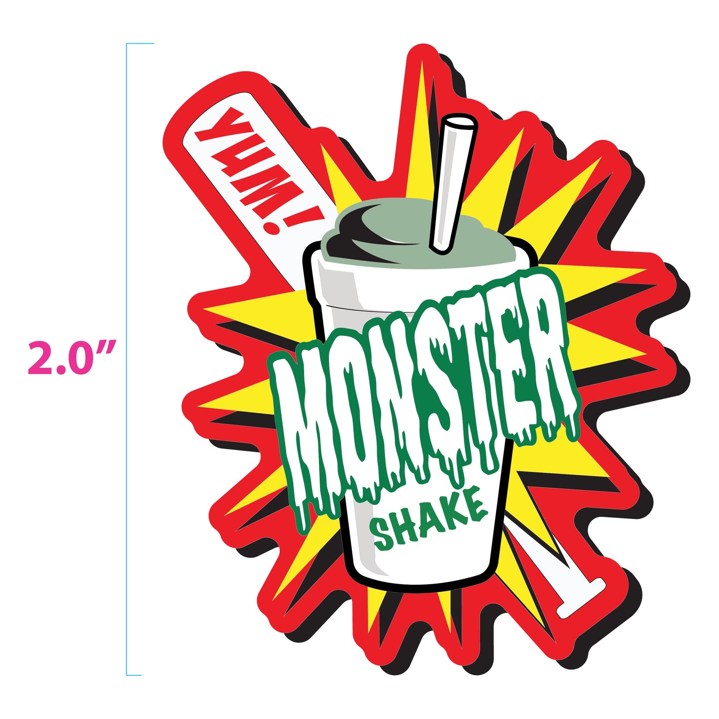 Monster Shake Trading Pin