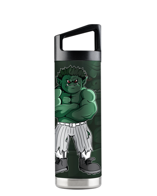 Green Monster Water Bottle-16oz