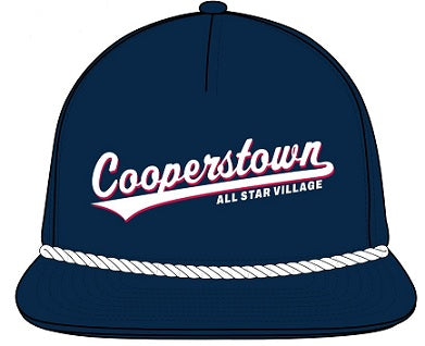 Cooperstown Navy Rope Baseball Cap