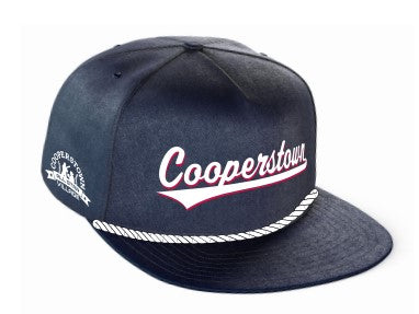 Cooperstown Navy Rope Baseball Cap