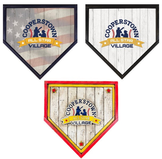 Home Plate Signs 10"