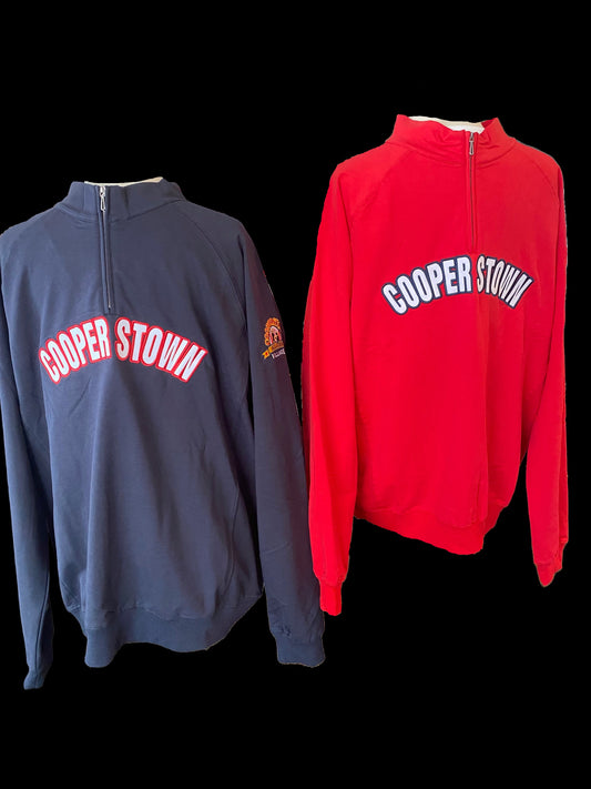 Cooperstown Half Zip Sweater