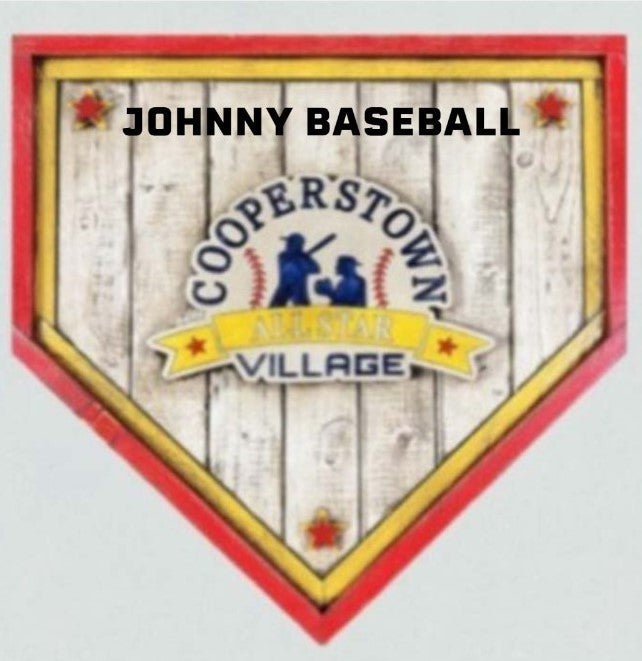 Engraved Home Plate Signs 10"