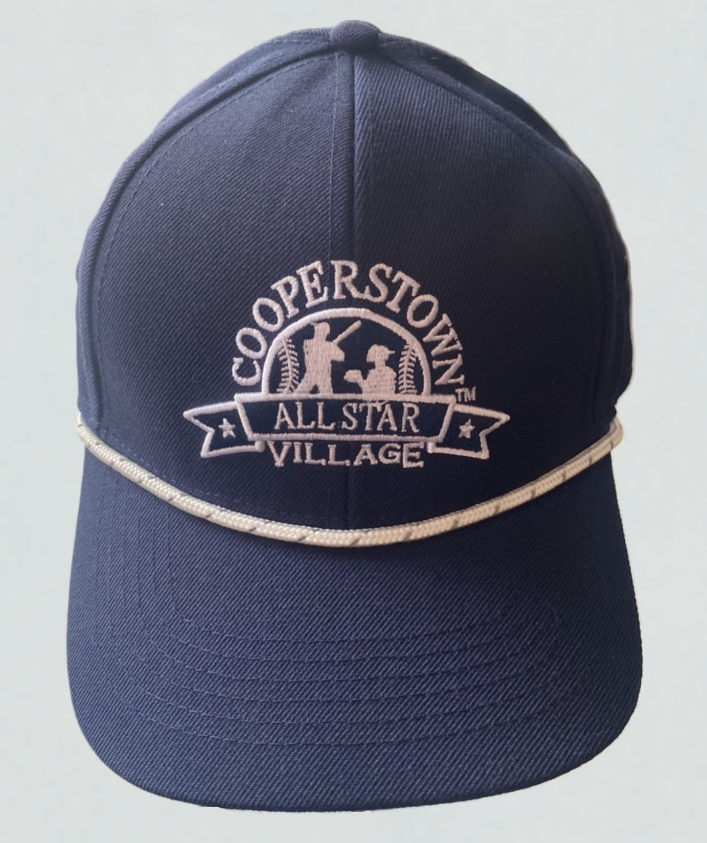 Vintage Navy Rope Baseball Cap