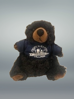 Pot Belly Bear 8" (Navy Shirt)