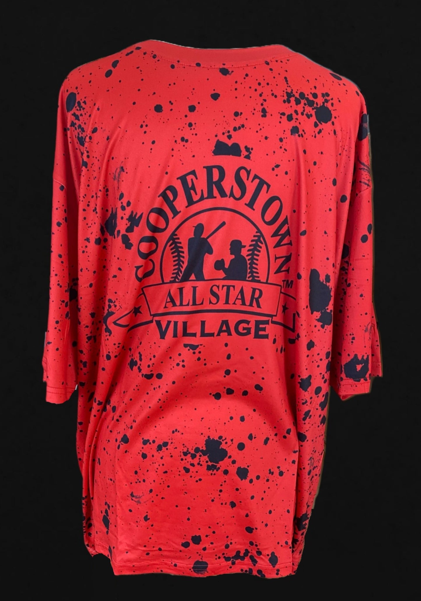 Red/Black Splatter CASV T-Shirt