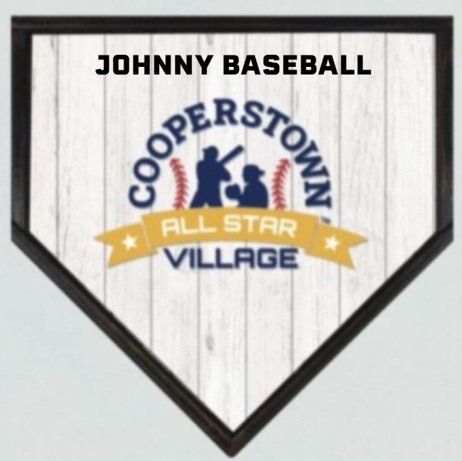 Engraved Home Plate Signs 10"