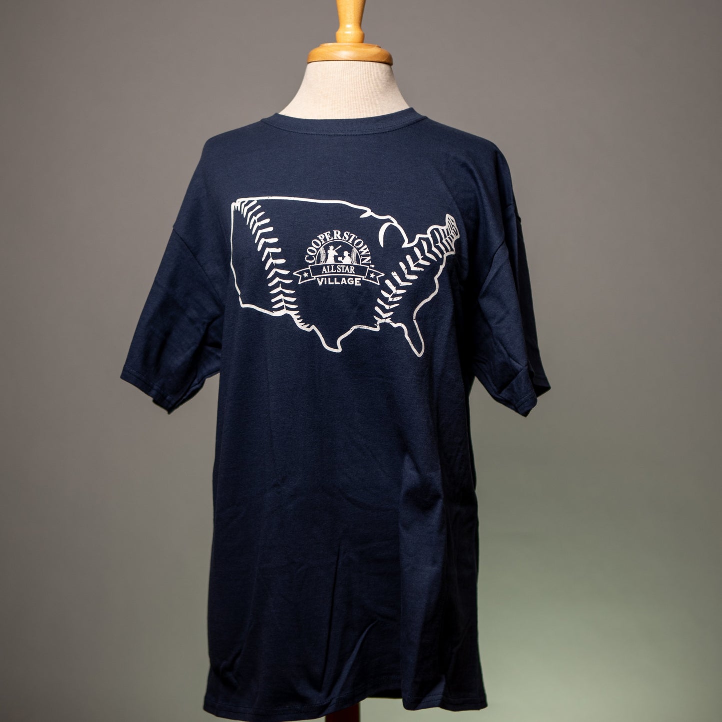 United States w/ Stitches Cooperstown All Star Village T-shirt