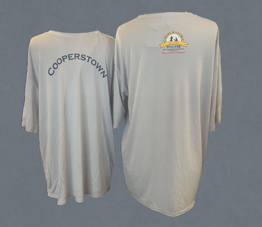 COOPERSTOWN Grey Dry Fit T-shirt