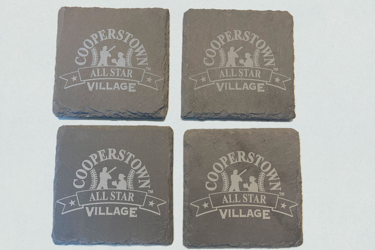 CASV Engraved Slate Coasters