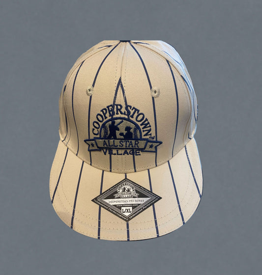 New York Pinstripe Custom Fit Baseball Cap